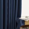 Navy Blue Blackout Curtains - 84" (2 Panels)