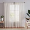 Linen Sheer Curtains (2 Panels)