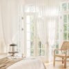 Linen Sheer Curtains (2 Panels)