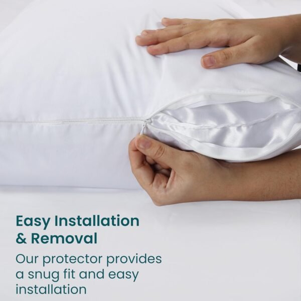 Waterproof Pillow Protectors with Zipper